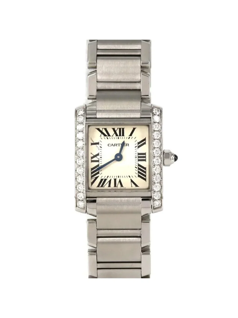 Cartier Tank Francaise SM D 4 SS Quartz Watch
